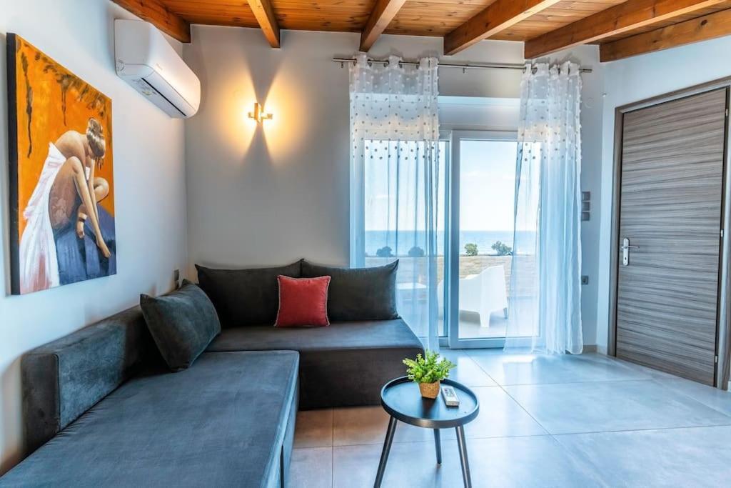 Zefyros Suite , Seafront Retreat ! Pánormos Dış mekan fotoğraf