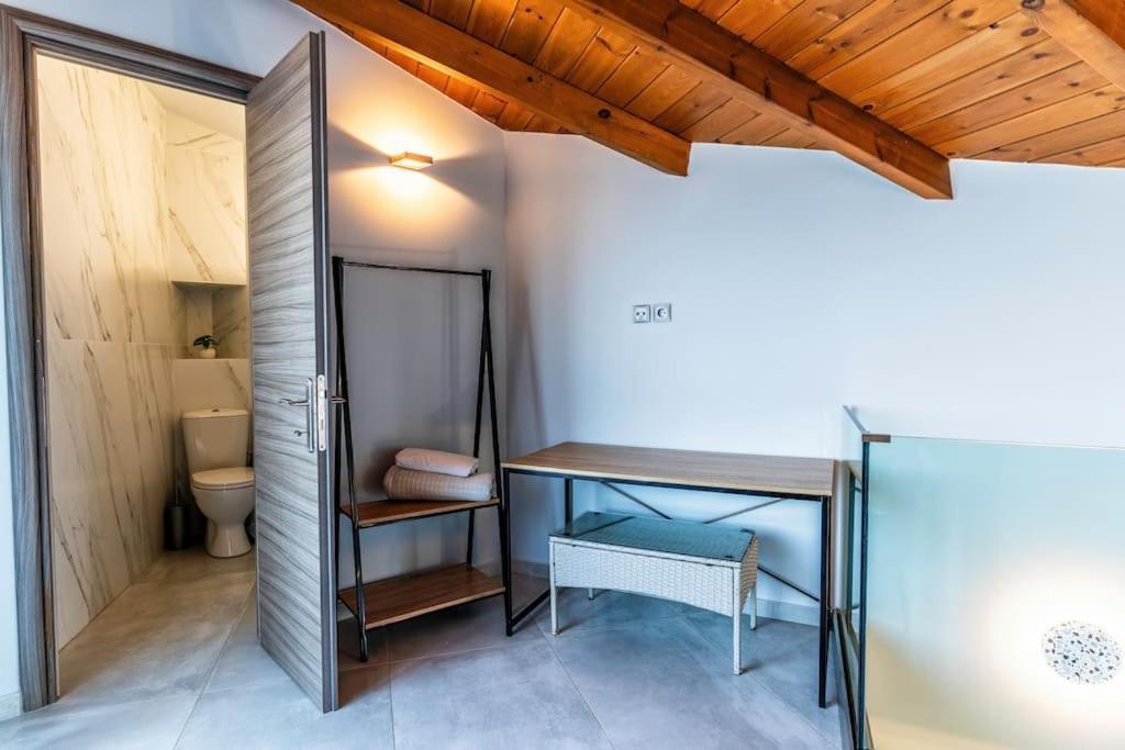 Zefyros Suite , Seafront Retreat ! Pánormos Dış mekan fotoğraf