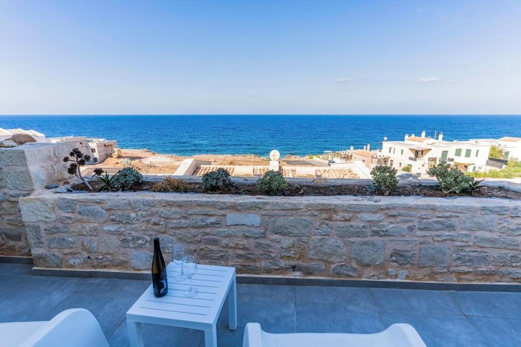 Zefyros Suite , Seafront Retreat ! Pánormos Dış mekan fotoğraf