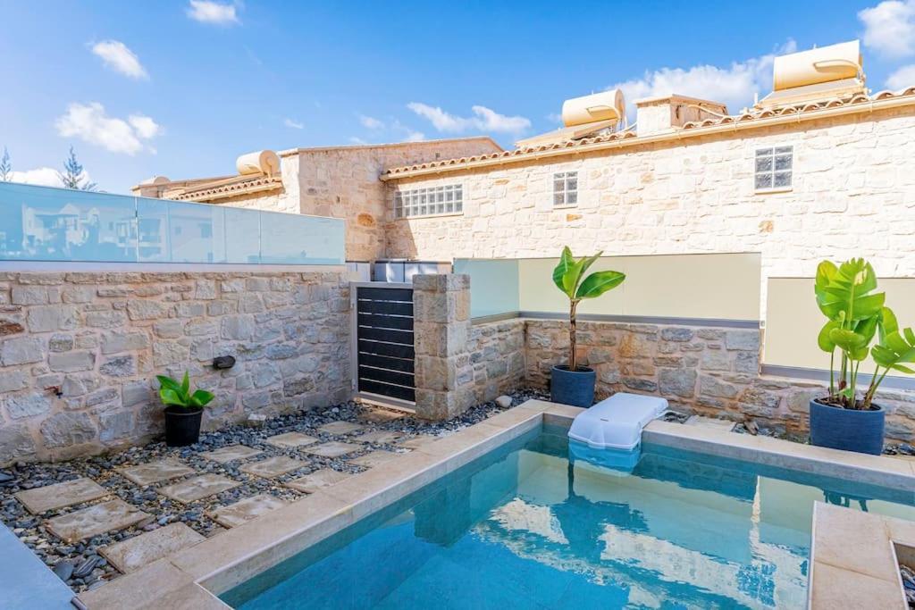 Zefyros Suite , Seafront Retreat ! Pánormos Dış mekan fotoğraf