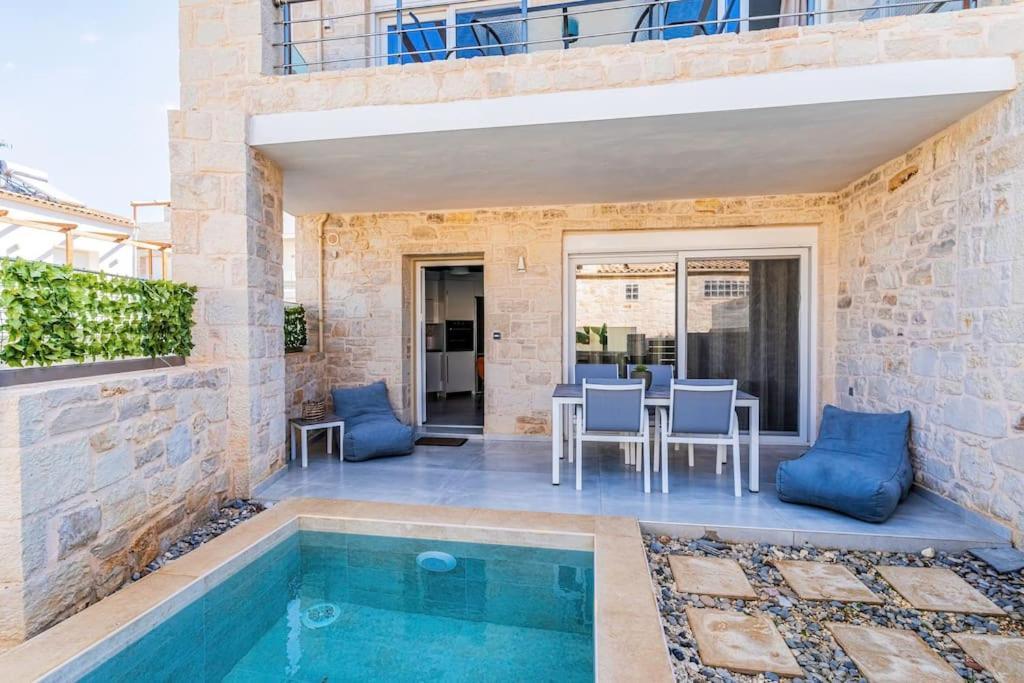 Zefyros Suite , Seafront Retreat ! Pánormos Dış mekan fotoğraf